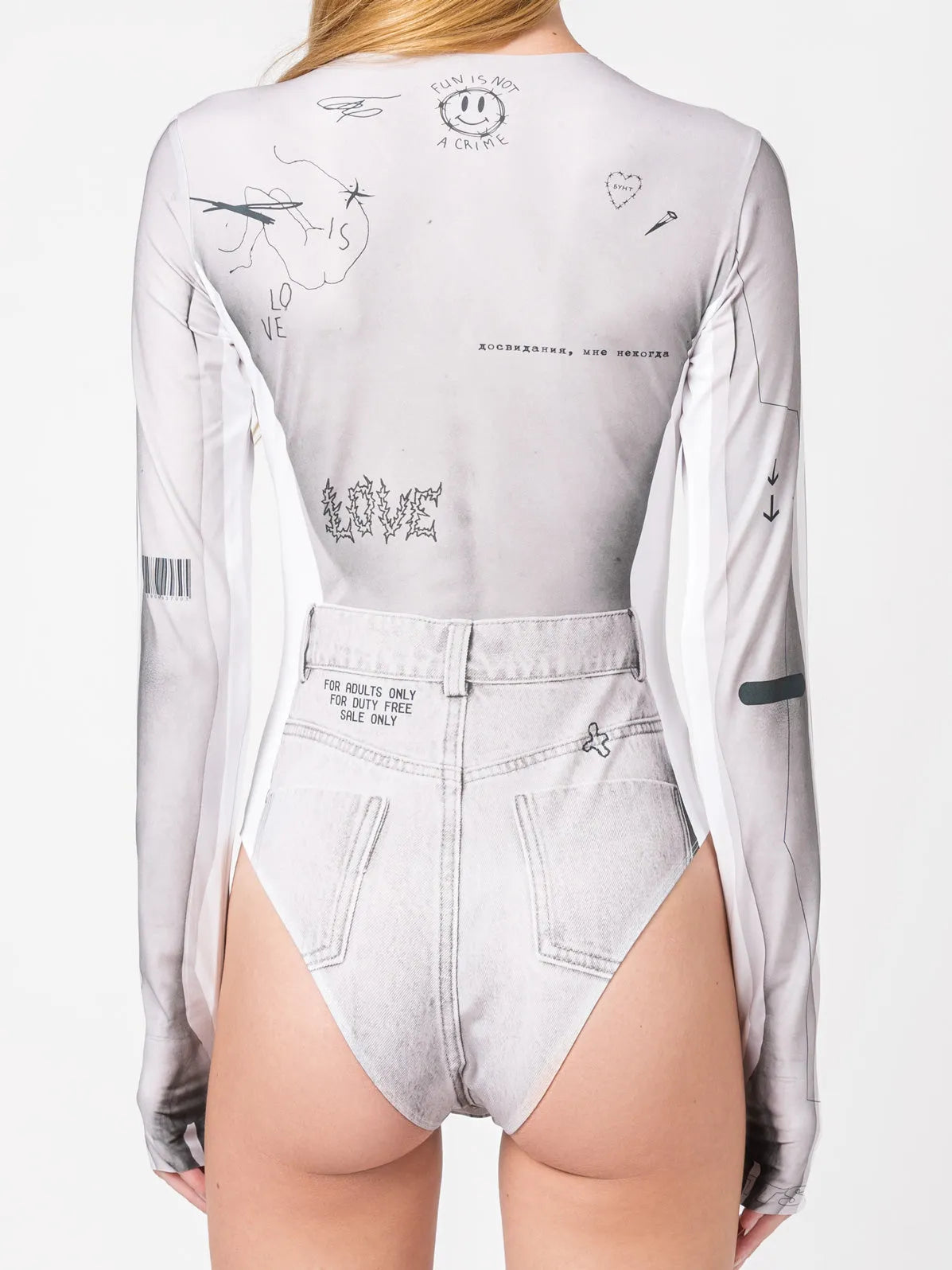 TTSWTRS Collage Bodysuit