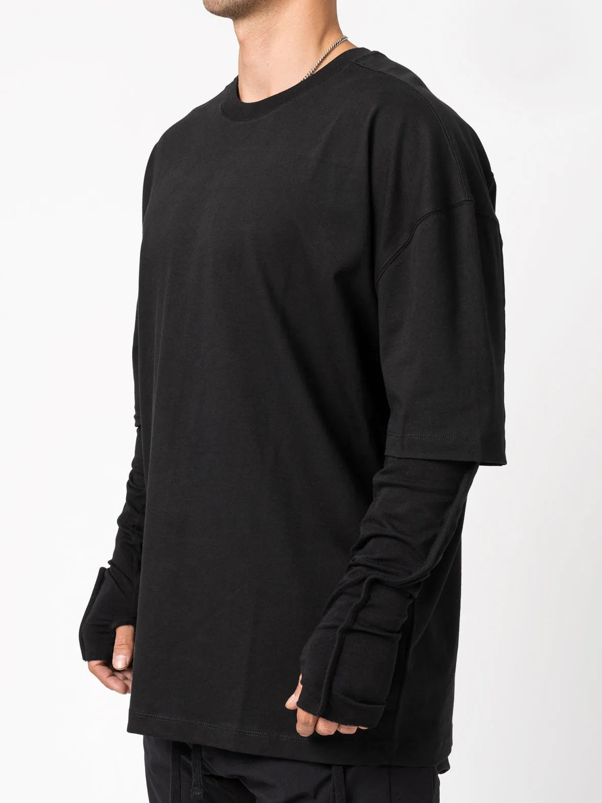 Layer look T shirt