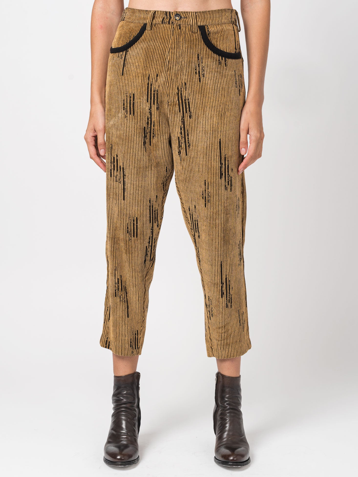 Corduroy Slouch Pants