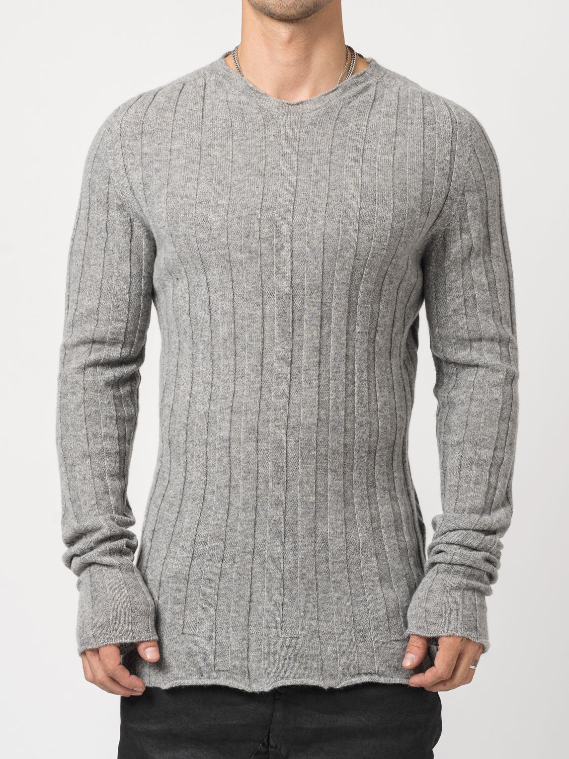 Cashmere Ribbed Sweater