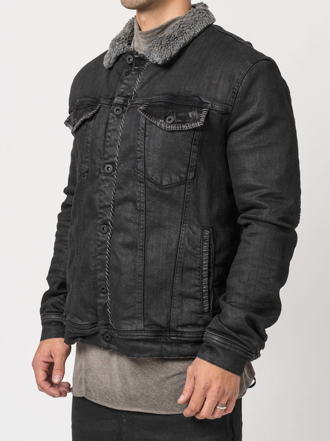 Black Denim Jacket