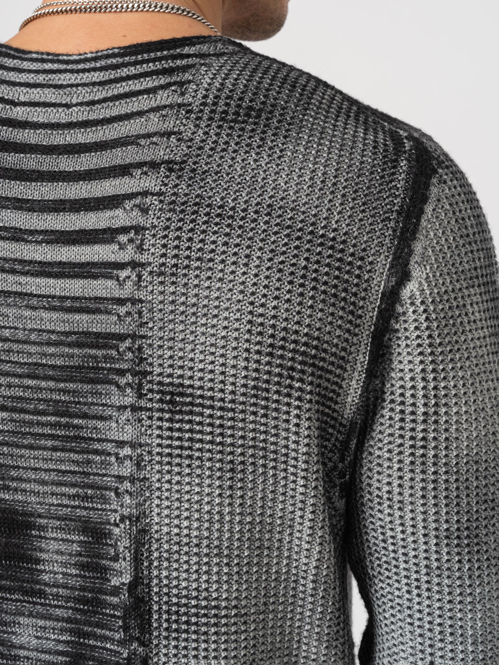 Ribbed Heavy Wool Sweater