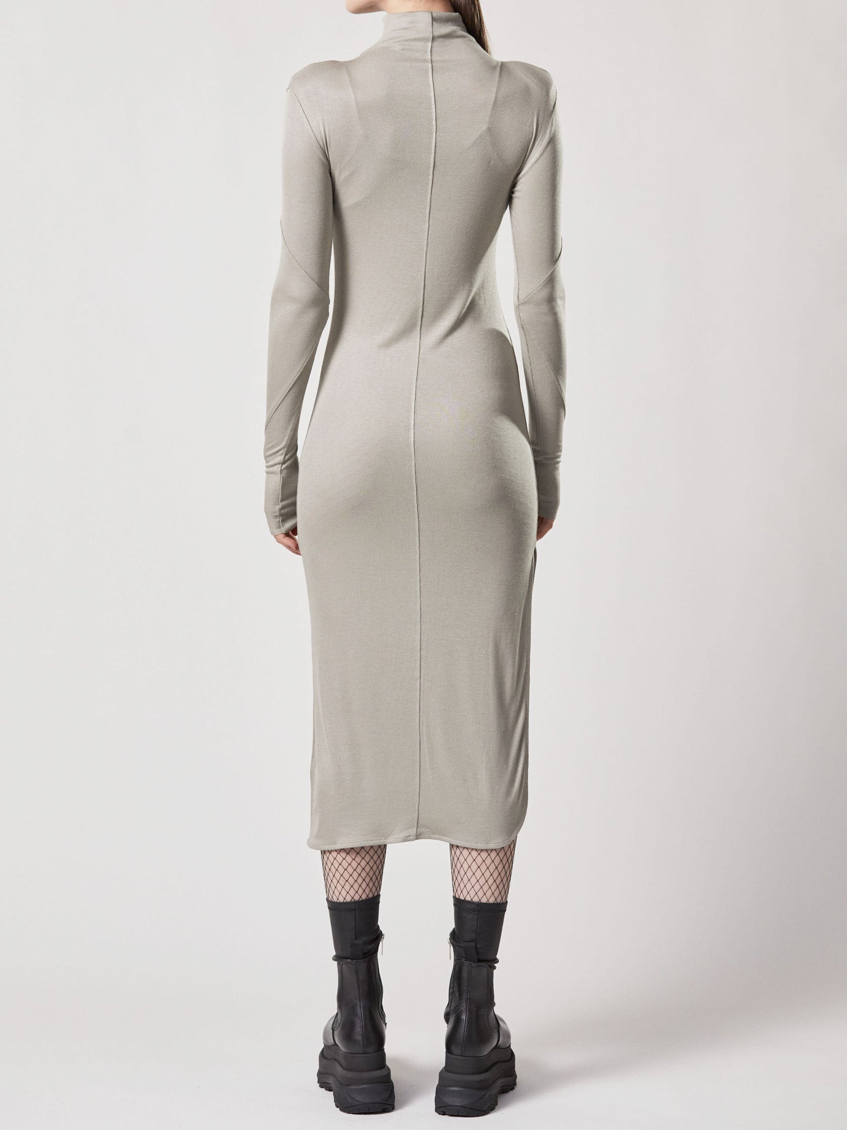 Roll neck dress